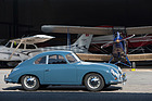 Porsche 356 A 1600 Super (1957) - zwar war der 356 A nicht mehr ganz so aerodynamisch wie einige seiner Vorgänger, aber der cw-Wert von 0,365 konnte sich 1957 sehr wohl sehen lassen
