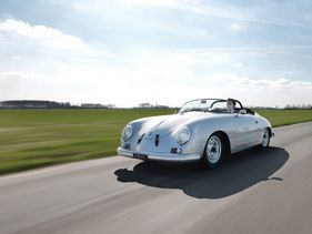 Porsche 356 A 1600 Super Speedster (1958) - angeboten als Lot 46 an der Bonhams Spa Classic Versteigerung am 21. Mai 2017