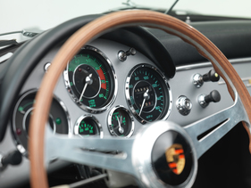 Porsche 356 A 1600 Super Speedster (1958) - angeboten als Lot 46 an der Bonhams Spa Classic Versteigerung am 21. Mai 2017
