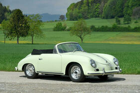 Porsche 356 A 1600S Cabriolet (1958) - als Lot 126 angeboten an der Bonhams Gstaad Versteigerung am 3. Juli 2022