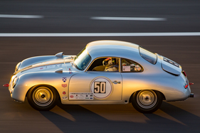 Porsche 356 A (1957) am AvD Oldtimer Grand Prix 2016 im Rennen für 2-sitzige Rennwagen und GT bis 1960/61