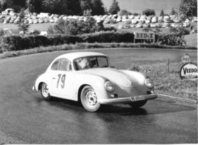 Porsche 356 A Carrera (1961) - der Zweisimmer Hermann Müller wurde Schweizer Meister 1960