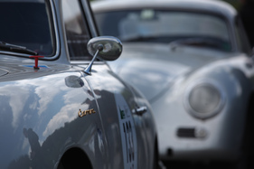 Porsche 356 A Carrera GS (1957) - in der Klasse Rennwagen am Start beim Gaisbergrennen 2014