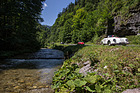 Porsche 356 A Speedster (1956) - mit Startnummer 075 an der Ennstal-Classic 2017