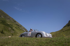 Porsche 356 A Speedster (1957) - mit Startnummer 086 an der Ennstal-Classic 2017