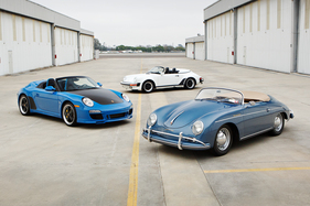 Porsche 356 A Speedster (1957) - zusammen mit 911 Speedster und 997 Speedster - Jerry Seinfeld Collection - angeboten durch Gooding & Company in Amelia Island am 11. März 2016