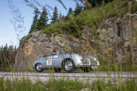 Porsche 356 A Speedster (1958) - mit Startnummer 092 an der Ennstal-Classic 2017
