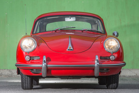 Porsche 356 B 1600 (1961) - das B-Modell trug Stossstange und Scheinwerfer höher als der Vorgänger