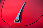 Porsche 356 B 1600 (1961) - das Porsche-Zeichen auf dem Bug