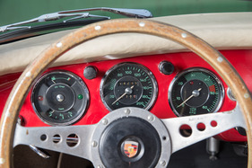 Porsche 356 B 1600 (1961) - der rote Bereich des Drehzahlmessers beginnt bereits bei 4500 U/minPorsche