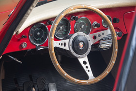 Porsche 356 B 1600 (1961) - die Zugschalter sind unbeschriftet