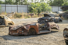 Porsche 356 B 1600 Cabriolet by Reutter (1961) - als Lot 264 an der RM/Sotheby’s "The Junkyard - The Rudi Klein Collection" Versteigerung 2024
