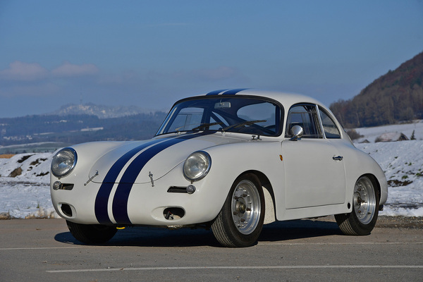 Porsche 356 B 1600 Super 90 Racer (1961) - als Lot 34 angeboten an der Versteigerung der Oldtimer Galerie an der Swiss Classic World Luzern am 28. Mai 2022