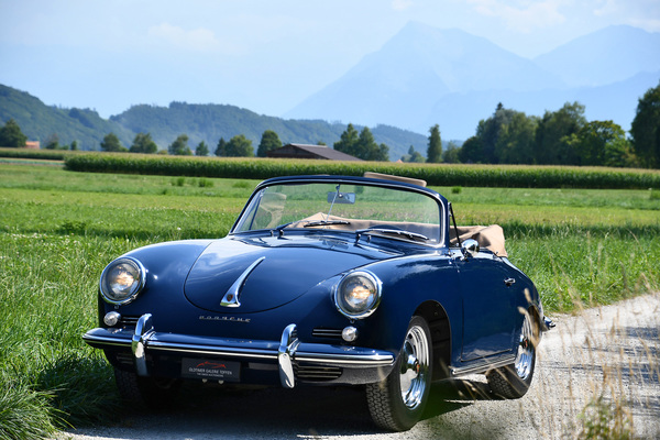 Porsche 356 B 1600 Super Cabriolet (1960) - als Lot 148 an der Versteigerung der Oldtimer Galerie in Gstaad am 29. Dezember 2019