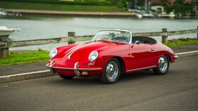 Porsche 356 B 1600 Super D'Ieteren "Twin Grille" Roadster (1962) - Lot 265 an der Broad Arrow Monterey Jet Center Auction 2025 (1962)