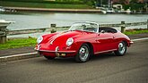 Bild: Porsche 356 B 1600 Super D'Ieteren "Twin Grille" Roadster (1962) - Lot 265 an der Broad Arrow Monterey Jet Center Auction 2025