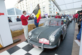 Porsche 356 B (1961) - an der Rallye im Rahmen des Zoute Grand Prix 2013