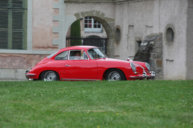 Porsche 356 B (1961) - bei der Abreise - Concours d'Elégance Suisse "spéciale" 2021 in Coppet