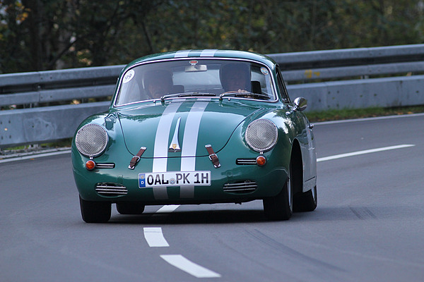 Porsche 356 B (1963) am Jochpass Memorial 2011 (Start-Nr. 099)