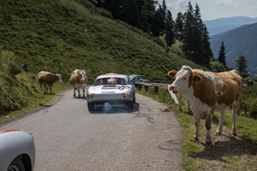 Porsche 356 B 2000 GS GT (1963) - mit Startnummer 122 an der Ennstal-Classic 2017