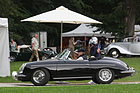 Porsche 356 B Cabriolet (1961) - bei der Abreise - Concours d'Elégance Suisse "spéciale" 2021 in Coppet