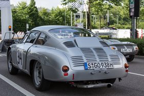 Porsche 356 B Carrera GTL Abarth (1960) - anlässlich der Sonderveranstaltung "Le Mans @ Zuffenhausen" im Porsche-Museum am 13./14. Juni 2015