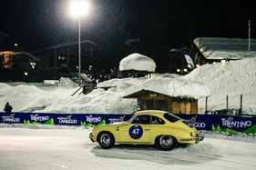 Porsche 356 B Coupé (1963) - am Winter Marathon 2014