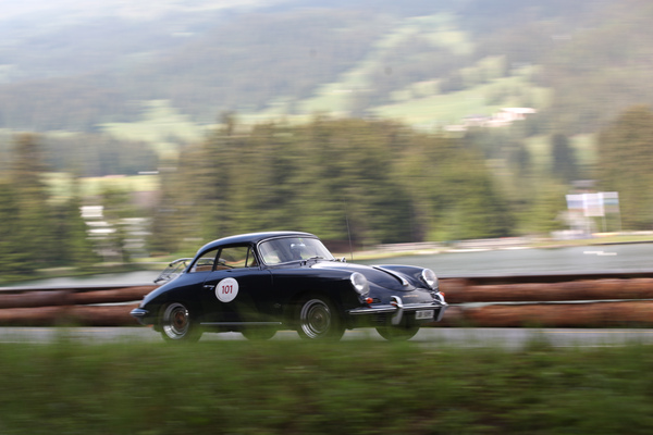 Porsche 356 B Hardtop Coupé (1961) - an der Veranstaltung Lenzerheide Motor Classics 2014