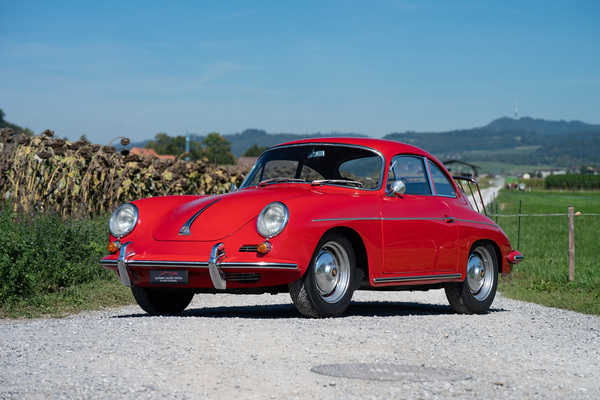 Image: Porsche 356 B T6 1600 S (1963) - as lot 47 at the "Classic Automobiles & Motorcycles" auction of the Oldtimer Gallery in Toffen on October 18, 2025