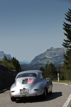 Porsche 356 BT Coupé (1960) - an der OCC Jungfrau Rallye 2017