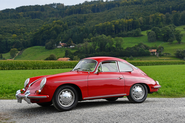 Porsche 356 C (1963) - 1963 Porsche 356 C - als Lot 144 an der Oldtimer Galerie Toffen Versteigerung von Gstaad am 29. Dezember 2024