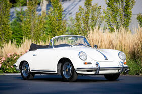 Porsche 356 C Cabriolet (1964) - as lot 105 at the Bonhams "The Audrain Concours" auction 2024
