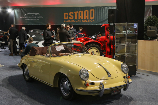 Porsche 356 C Convertible (1964) - Lot 148 an der Oldtimer Galerie Toffen Versteigerung von Gstaad am 29. Dezember 2024