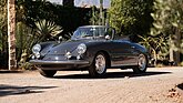 Bild: Porsche 356 C "Emory Outlaw" Cabriolet (1964) - Lot 255 an der Broad Arrow Monterey Jet Center Auction 2025