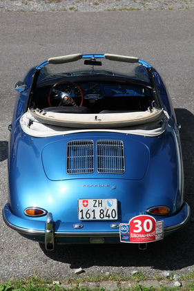 Porsche 356 Cabriolet (1963) - an der OCC Jungfrau Rallye 2017