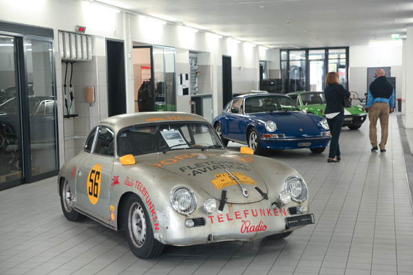 Porsche 356 "Carrera Panamericana" mit Zweiliter-Motor - Porsche-Center Schlieren Service & Classic Day 2015