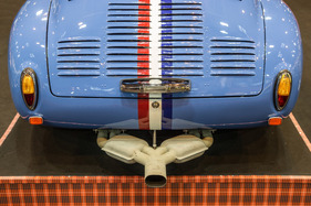 Porsche 356 GTL Carrera Abarth (1962) - das waren noch Auspuffanlagen - Rétromobile Paris 2016