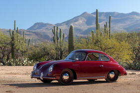 Porsche 356 Pre-A 1500 Continental Coupe (1955) - offered as lot 205 at the Bonhams Scottsdale auction on January 27, 2023
