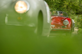 Porsche 356 Pre A (1954) - mit Startnummer 052 an der Ennstal-Classic 2017