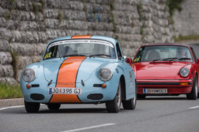 Porsche 356 Rallye (1961) - an der Saalbach Classic 2015