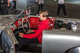 Porsche 356 Roadster - Warmlauf- Porsche Soundnacht 2018