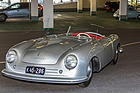 Porsche 356 Roadster in der Garage- Porsche Soundnacht 2018