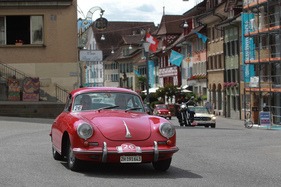 Porsche 356 SC (1964) - an der OCC Jungfrau Rallye 2020