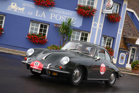 Porsche 356 SC (1964) an der RAID Suisse-Paris 2016