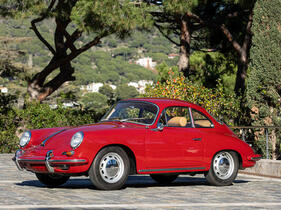Porsche 356 SC (1964) – angeboten als Lot Nr. 104 bei der Bonhams-Versteigerung in Paris am 6. Februar 2025