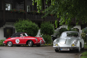 Porsche 356 SC (1964) - in der Klasse Sportwagen am Start beim Gaisbergrennen 2014