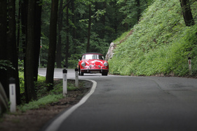 Porsche 356 SC Cabriolet (1964) - in der Klasse Sportwagen am Start beim Gaisbergrennen 2014