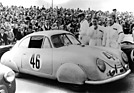 Bild: Porsche 356 SL Leichtmetall-Coupé (1951) - Der Franzose Auguste Veuillet gewinnt mit Edmond Mouche die 1,1-Liter-Wertung