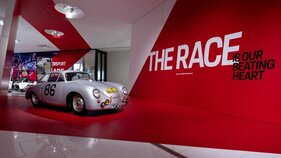 Porsche 356 SL – Sonderausstellung "Raceborn – 75 Jahre Porsche Motorsport" Porsche 356 SL – Sonderausstellung "Raceborn – 75 Jahre Porsche Motorsport"