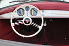 Porsche 356 Speedster 1500 (1955) - modifiziertes Cockpit-Layout für den Speedster